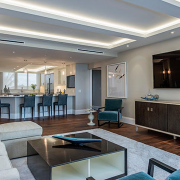 Naples - Pelican Bay - St. Raphael - Condo Remodel - Living Room