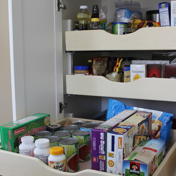 Adjustable Pantry Rollouts