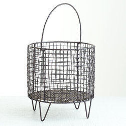 Iron Mesh Basket - Small - Baskets