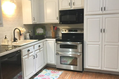 Inspiration for a farmhouse kitchen remodel in Other