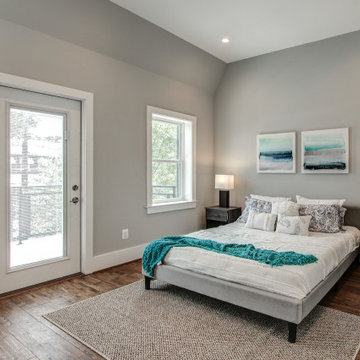 Basement remodel with bedroom space, closet space, living area, Virginia