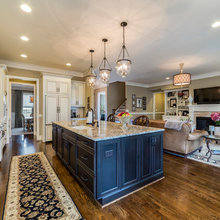open kitchen and family room idea