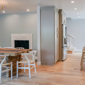 Redondo beach open concept for kitchen, dining area.
