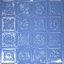 0613 Tin Ceiling Tile - Classic - PINWHEEL - Ceiling Tile