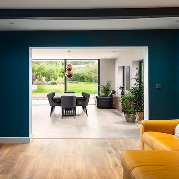 Contemporary remodel and extension in East Horsely