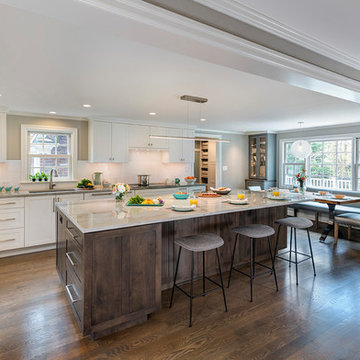 A Tranquil Kitchen Retreat: Expansive Living without More Square Feet