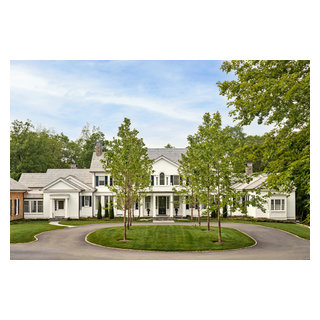 Colonial Manor - Traditional - Exterior - New York - by VanderHorn ...