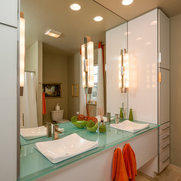 Glass Top Vanity w/Cabinets - Kalispell, MT