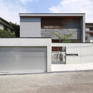 他の地域のモダンスタイルのおしゃれな家の外観の写真