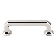 Top Knobs TK287 Emerald 3-3/4 Inch Center to Center Handle - Polished Nickel