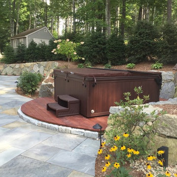 Random Rectangular Bluestone Patio