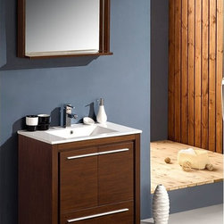 Fresca Allier 30 x 19 Modern Bathroom Vanity FVN8130WG - Bath Products