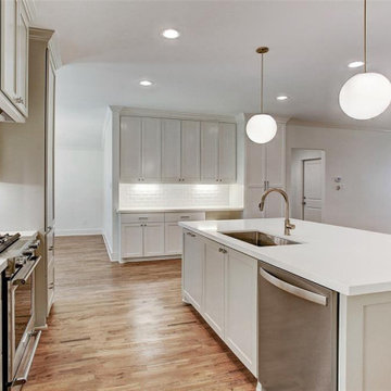 Perfectly Monochromatic Kitchen Renovation in San Jose CA