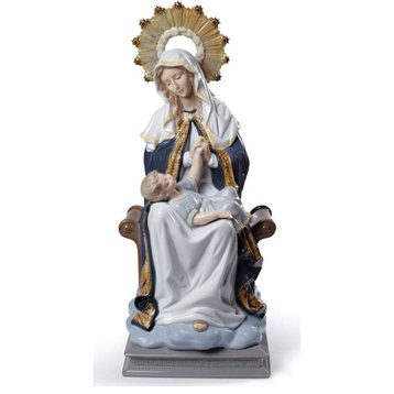 Lladro Our Lady Of Divine Providence Figurine 01008479