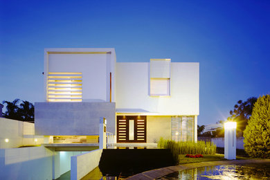 Inspiration for a contemporary home design remodel in Other
