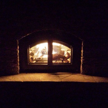 Heat Producing Wood Burning Fireplaces