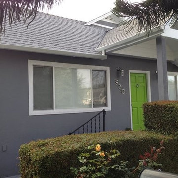 Flat Face Rain Gutters in Los Angeles