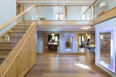 This is an example of a contemporary hallway in Essex.