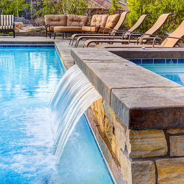 Pool/Spa/Outdoor Rock Feature Holladay, Utah #2