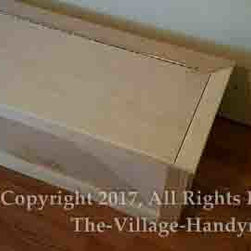 Kitchen built-in bench with piano hinge storage - Products