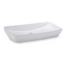 Miseno - Miseno MNO-277C Rectangular 27-3/4" Vessel Bathroom Sink - Bathroom Sinks