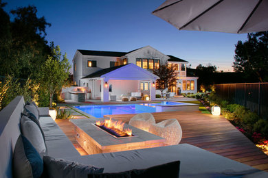 Inspiration for a pool remodel in Los Angeles