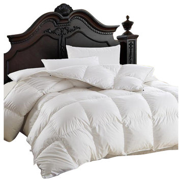 Luxurious Siberian Goose Down Comforter 600 Thread Count 750FP, California King