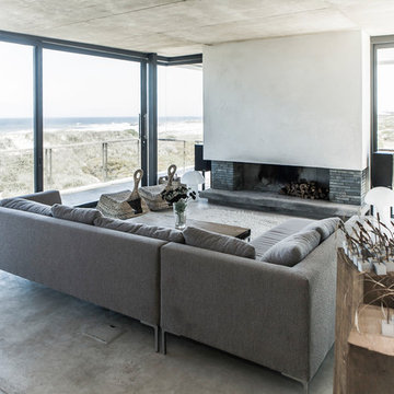 Wohnzimmer: Modernes Strandleben