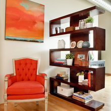 Modloft Pearl Bookcase In Frank Lloyd Wright La Home Photoshoot