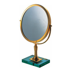 Miroir Brot Imagine 24 on a Glass Base - Makeup Mirrors