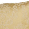Golden Damask Kidney 90/10 Duck Insert Pillow With Cover, 12x22