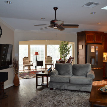 Kenney Full House Remodel (living room, sun room, and kitchen)
