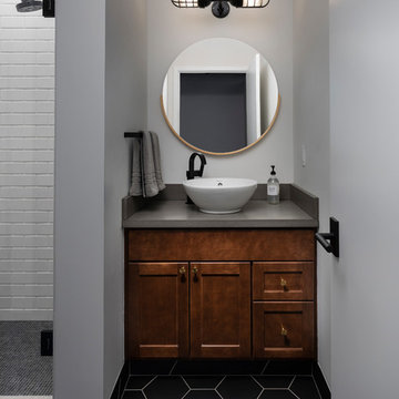 Chic Downtown Bathrooms in Ann Arbor, Michigan