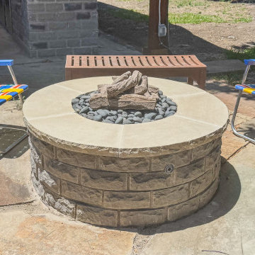 Contemporary Rustic Outdoor Kitchen & Pavillion Retreat | Dallas, TX
