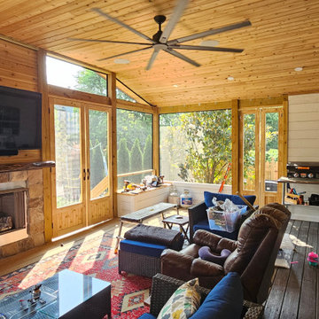 Outdoor Living Space | Custom "Three-Seasons Room" | Franklin, TN