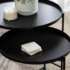 Ulani Coffee Table Set, Black 2 Piece