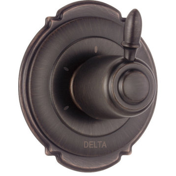 Delta Victorian 3-Setting 2-Port Diverter Trim, Venetian Bronze, T11855-RB