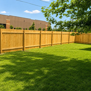Cedar Backyard Privacy Fence