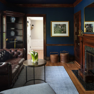 Неиссякаемый источник вдохновения для домашнего уюта: кабинет в стиле кантри