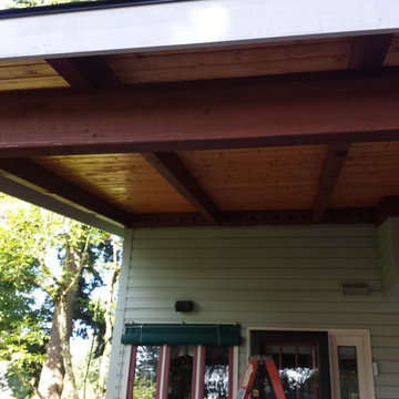 Deck Cover Timber Frame