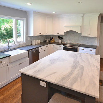 Large Transitional Style Kitchen Remodel Under $100K