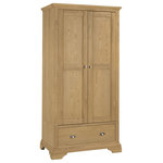 Bentley Designs - Hampstead Oak Double Wardrobe - Hampstead Oak Double Wardrobe offers elegance and practicality for any home. Creating a truly stunning look, this range is guaranteed to give a lasting appeal.