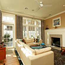 window treatment living room