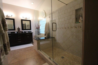 Inspiration for a contemporary bathroom remodel in Phoenix