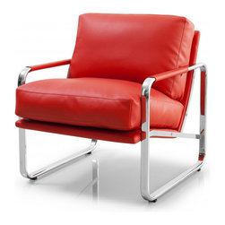 Magi Chair | Red - Armchairs And Accent Chairs