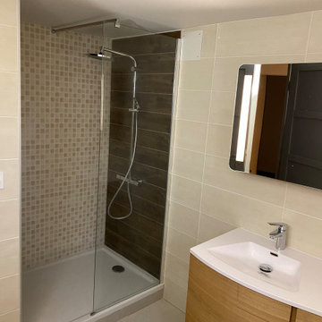 Création salle de bain et WC