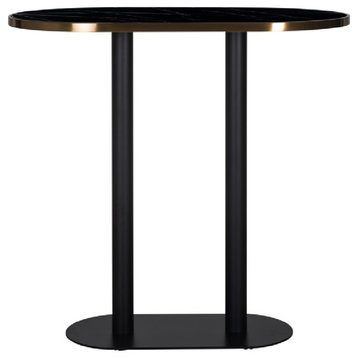 Oval Marble Bar Table | OROA Zenza