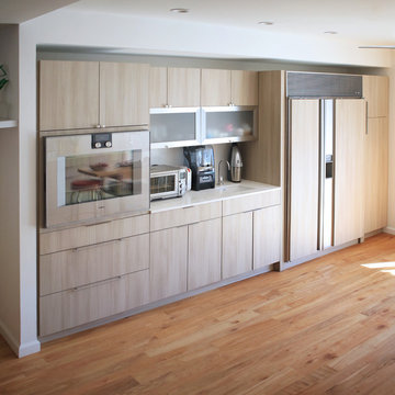 Modern Kitchen in New York Townhouse