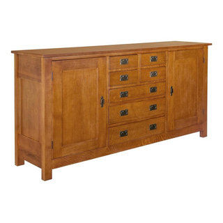 Mission style on sale sideboards and buffets