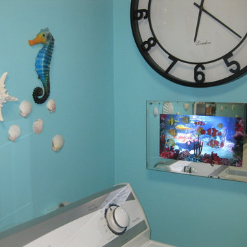 Laundry Room Aquarium Theme